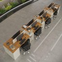Ver imagem 1 de Estação de Trabalho 8 Lugares Noruega Office 8 Mesas 6 Armários 2 Aparadores - Via Nossa - Off