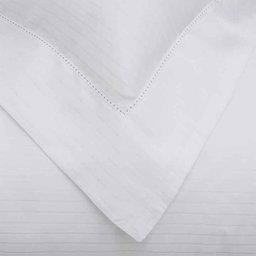 Jogo de Cama Damask Stripes King 300 Fios Cetim 4pçs - Buddemeyer - King - Branco - 4