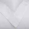 Jogo de Cama Damask Stripes King 300 Fios Cetim 4pçs - Buddemeyer - King - Branco - 4
