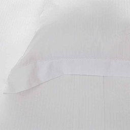 Jogo de Cama Damask Stripes King 300 Fios Cetim 4pçs - Buddemeyer - King - Branco - 3
