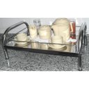 Ver imagem 1 de Bandeja para servir retangular em Aço Inox - Quadrado 40cm x 40cm