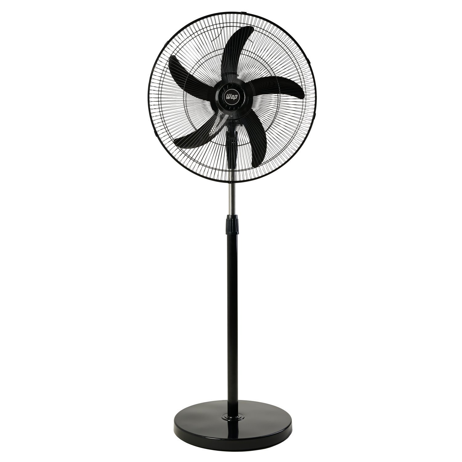 Ventilador de Coluna WAP Rajada PRO 60 Bivolt 3 Velocidades 5 Pás e Ângulo de Inclinação 135W Preto