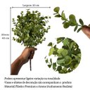 Ver imagem 2 de Galho de Eucalipto Artificial 40cm com 6 Hastes – Folhagem Permanente Realista Decorativa