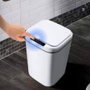 Ver imagem 7 de Lixeira Inteligente com Sensor e Tampa Automática 16L Branco