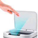 Ver imagem 4 de Lixeira Inteligente com Sensor e Tampa Automática 16L Branco