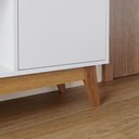 Ver imagem 4 de Sapateira Shoes Hall Entrada Assento 1 Porta Prateleiras Organizadora Até 8 Pares Calçados -