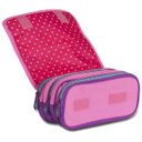 Ver imagem 6 de Kit Mochila Escolar de Rodinhas Luluca Lancheira e Estojo Clio Style