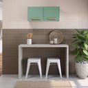 Ver imagem 5 de Armário Aéreo de Cozinha Bella 80cm 2 Portas Aço Verde Bertolini