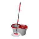 Ver imagem 1 de MOP Giratório WAP em Microfibra com Sistema de Centrifugação e Sistema Dreno Cinza/Vermelho