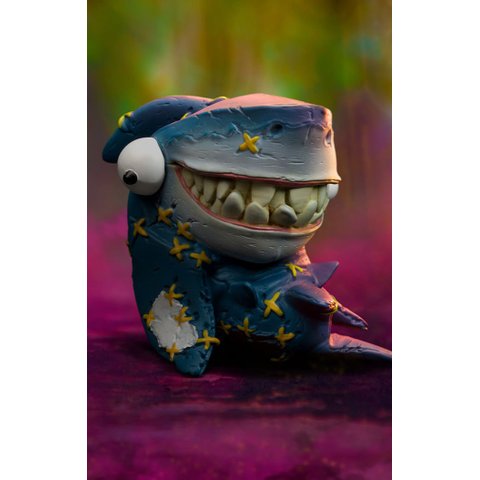 Estátua Boogie Bears Tuba - Residiuum - Monster Scale - Iron Studios