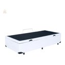 Ver imagem 2 de Cama Box Bau Solteirão 0,96 X 2,03 Blindada Super Reforçada - Branco