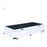 Cama Box Bau Solteirão 0,96 X 2,03 Blindada Super Reforçada - Branco - 2