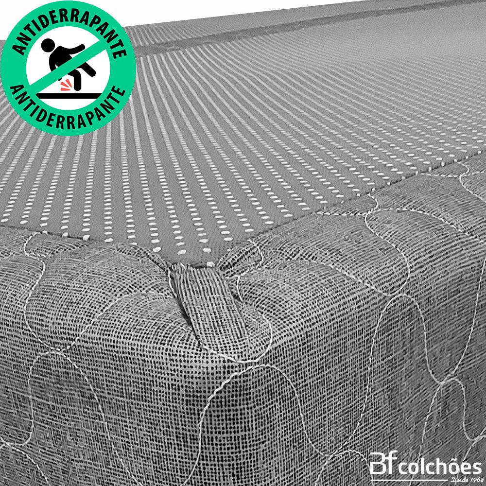 Cama Box Viúva Colchão Smart Spring Mola Ensacada e Pillow Top de