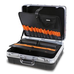 Mala Maleta de Ferramentas Polipropileno Resistente Extremidade em Aluminio com Alça 2029/vv Beta - 4