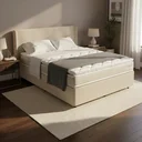 Ver imagem 1 de Cama Box com Colchão de Espuma D45 Pillow Top Ortopédico Domo Casal 138cm