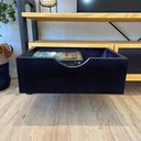 Ver imagem 5 de Rack para TV Linea 140cm com 3 Gavetas Nozes e Preto Artfactory Design