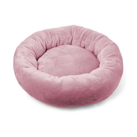 Caminha de Pelúcia Pet Redonda para Cachorros e Gatos 50x50