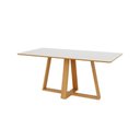 Ver imagem 1 de Mesa 180cm - Off White/freijo-tm87