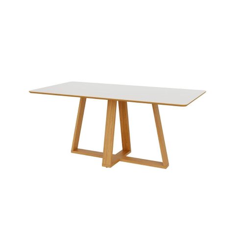 Mesa 180cm - Off White/freijo-tm87