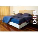 Ver imagem 1 de Kit 4 Cantoneiras Para Fixar Colchões Na Cama Box Marrom