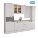 Ver mais imagens de Cozinha Milla Ivy 13 Portas 3 Gavetas MDF 310cm Branco Móveis Carraro