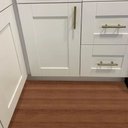 Ver imagem 7 de Kit 3 Adesivo Vinilico Piso Lavavel Madeira Cedro Escura 6m