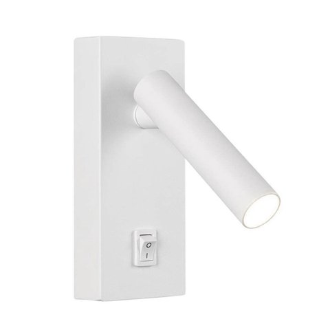 Arandela Parede Cabeceira Direcionável Led Interruptor Bet52