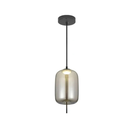 Ver imagem 1 de Pendente Selenita Vidro Fume 5w 3000k Biv D17xa29cm Gmh