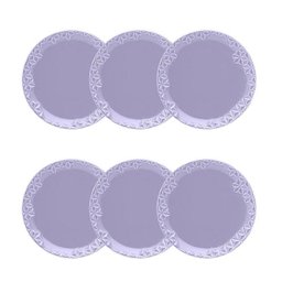 Jogo De 6 Pratos Sobremesa 21 Cm Oxford Mia Ametista - 2