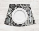 Ver imagem 2 de Kit Jogo Americano para mesa redonda Dado Decor 4 pçs