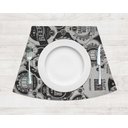 Ver imagem 2 de Kit Jogo Americano para mesa redonda Dado Decor 4 pçs