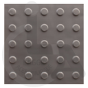 Ver imagem 2 de 10 Pisos Tátil Alerta Cinza Pvc 25x25 + 1 Cola 750g