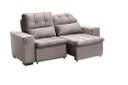 Ver imagem 3 de Sofá Retrátil e Reclinável 150 cm Classic Veludo Castor