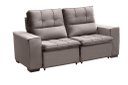 Ver imagem 2 de Sofá Retrátil e Reclinável 150 cm Classic Veludo Castor