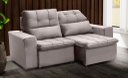 Ver imagem 1 de Sofá Retrátil e Reclinável 150 cm Classic Veludo Castor