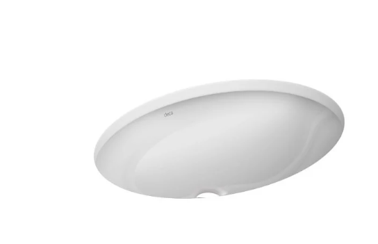 Cuba de Embutir Deca Oval Branco Gelo 40x30cm