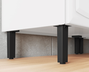 Ver imagem 3 de Balcão 120cm 3 Portas 2 Gavetas New Premium - Itatiaia:Branco