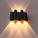 Ver imagem 7 de Arandela Schala Preta Facho Duplo 60° Led 5w 3000k Externo e Interno Opus St2958