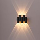 Ver imagem 5 de Arandela Schala Preta Facho Duplo 60° Led 5w 3000k Externo e Interno Opus St2958