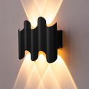 Ver imagem 6 de Arandela Schala Preta Facho Duplo 60° Led 5w 3000k Externo e Interno Opus St2958