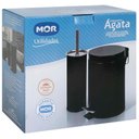 Ver imagem 5 de Conjunto Ágata Lixeira 3 Litros e Escova para Higienização de Vaso Sanitário Pre
