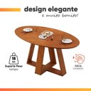 Ver imagem 6 de Mesa Sala de Jantar 1,80m Vick Madeirado Madeirado