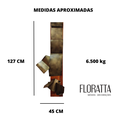 Ver imagem 2 de Decoração Escultura de Parede Abstrata em Aço Cor Dourada Exclusiva no Brasil Base em MDF  Para Sala