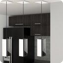 Ver imagem 1 de 3 Pendentes Industrial Inox Quadrado Moderno Luminária ELG