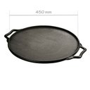 Ver imagem 2 de Chapa Disco Arado Redonda Alça de Ferro Panela Mineira 45cm