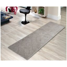 Tapete Passadeira Classic Antiderrapante Shaggy 0,66x4,00 Perola - 4