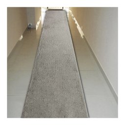 Tapete Passadeira Classic Antiderrapante Shaggy 0,66x4,00 Perola - 1