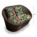 Ver imagem 2 de Conjunto Ibiza - 2 poltronas + 1 sofá + 1 mesa redonda - Saquarema
