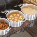 Ver imagem 2 de Conjunto Caçarola Hotel Panela Industrial Alumínio 3peças N3