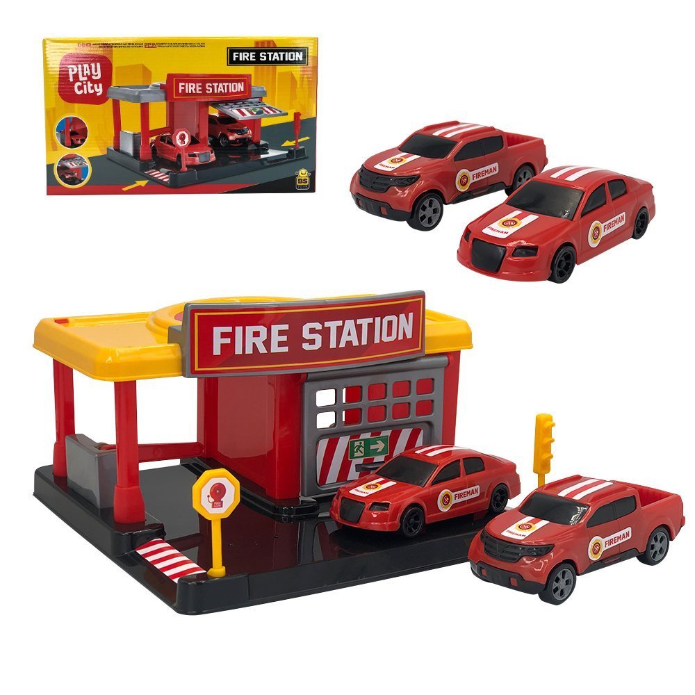 Brinquedo Estação de Bombeiro Fire Station - 3